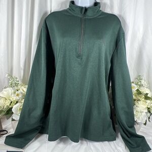 Callaway Green  Jacket‎ Pullover Zip Up 1/4 Size Large Unisex